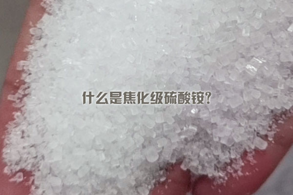 什么是焦化级硫酸铵？