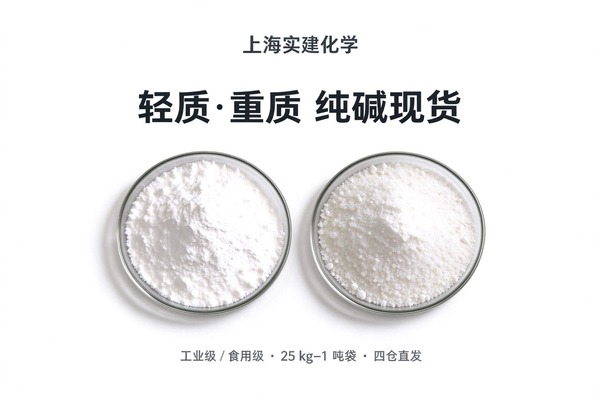 轻质纯碱与重质纯碱实拍